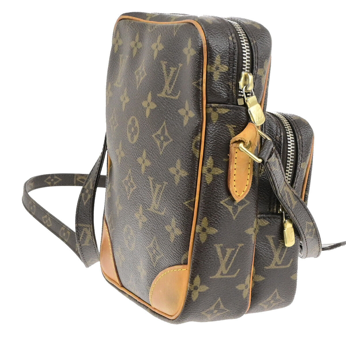 LOUIS VUITTON Amazon Crossbody Shoulder Bag Monogram Leather BN M45236 73SJ622