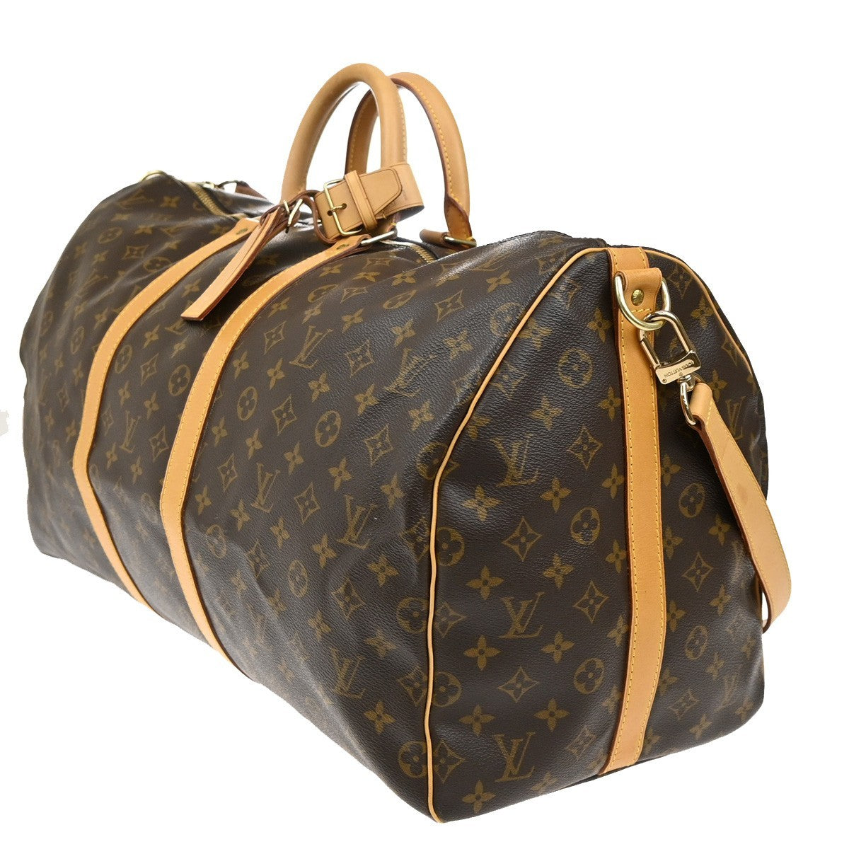 LOUIS VUITTON Keepall Bandouliere 55 2Way Hand Bag Monogram BN M41414 41KB483