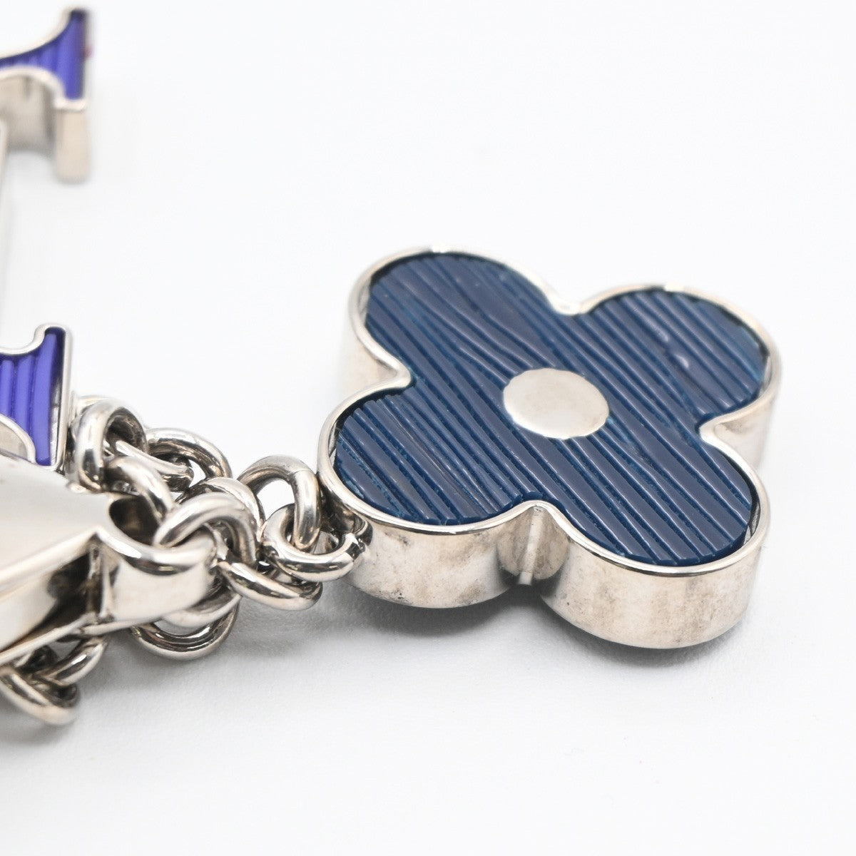 LOUIS VUITTON LV Bijoux Sac Fleur Epi Bag Charm Key Ring BE RD PE M67125 64MA373