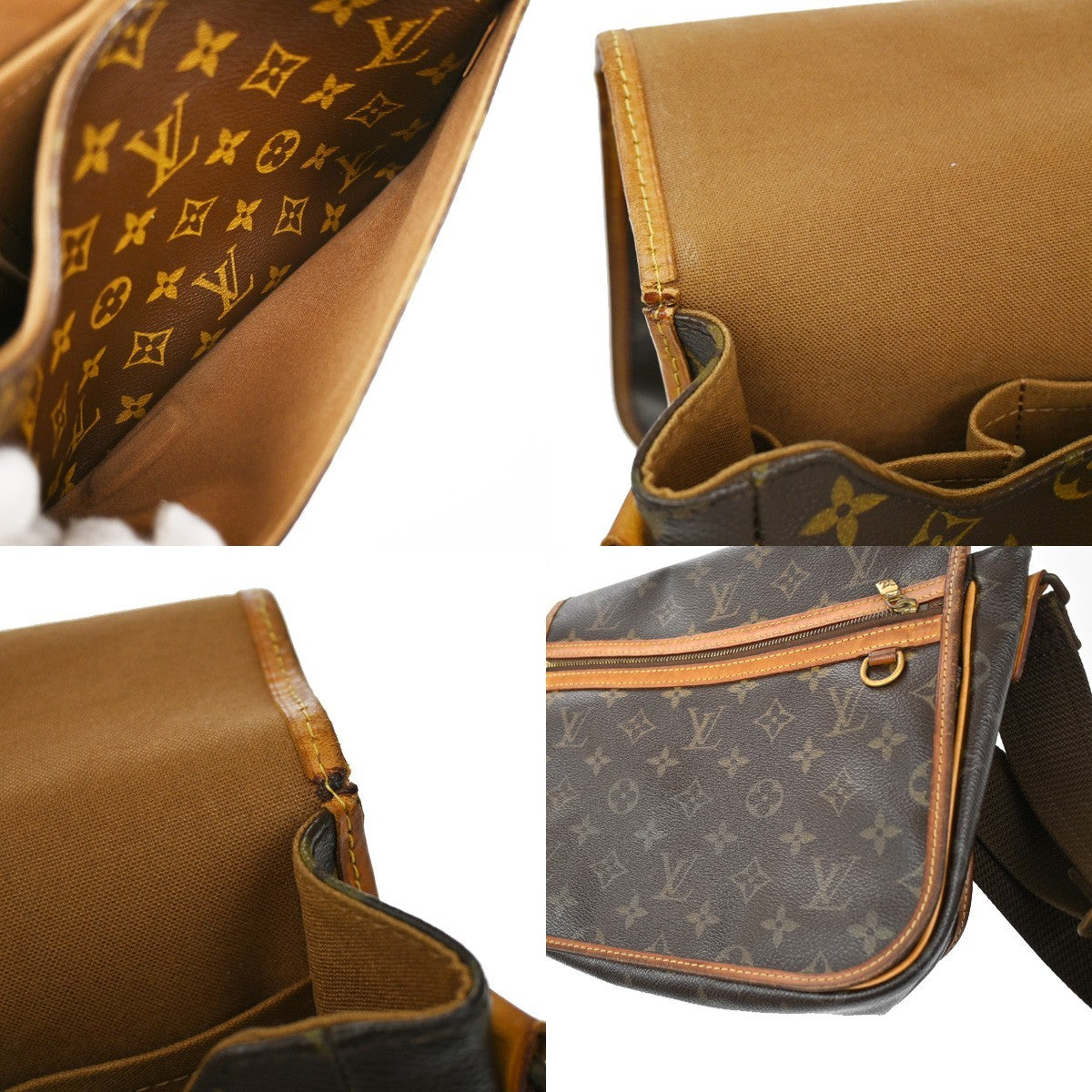 LOUIS VUITTON Messenger Bosphore PM Shoulder Bag Monogram Leather M40106 80KB567