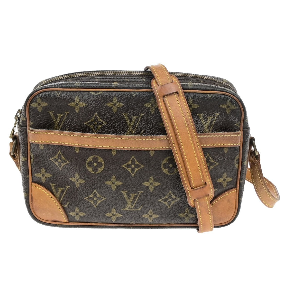 LOUIS VUITTON Trocadero 24 Shoulder Bag Monogram Leather Brown M51276 80MA699