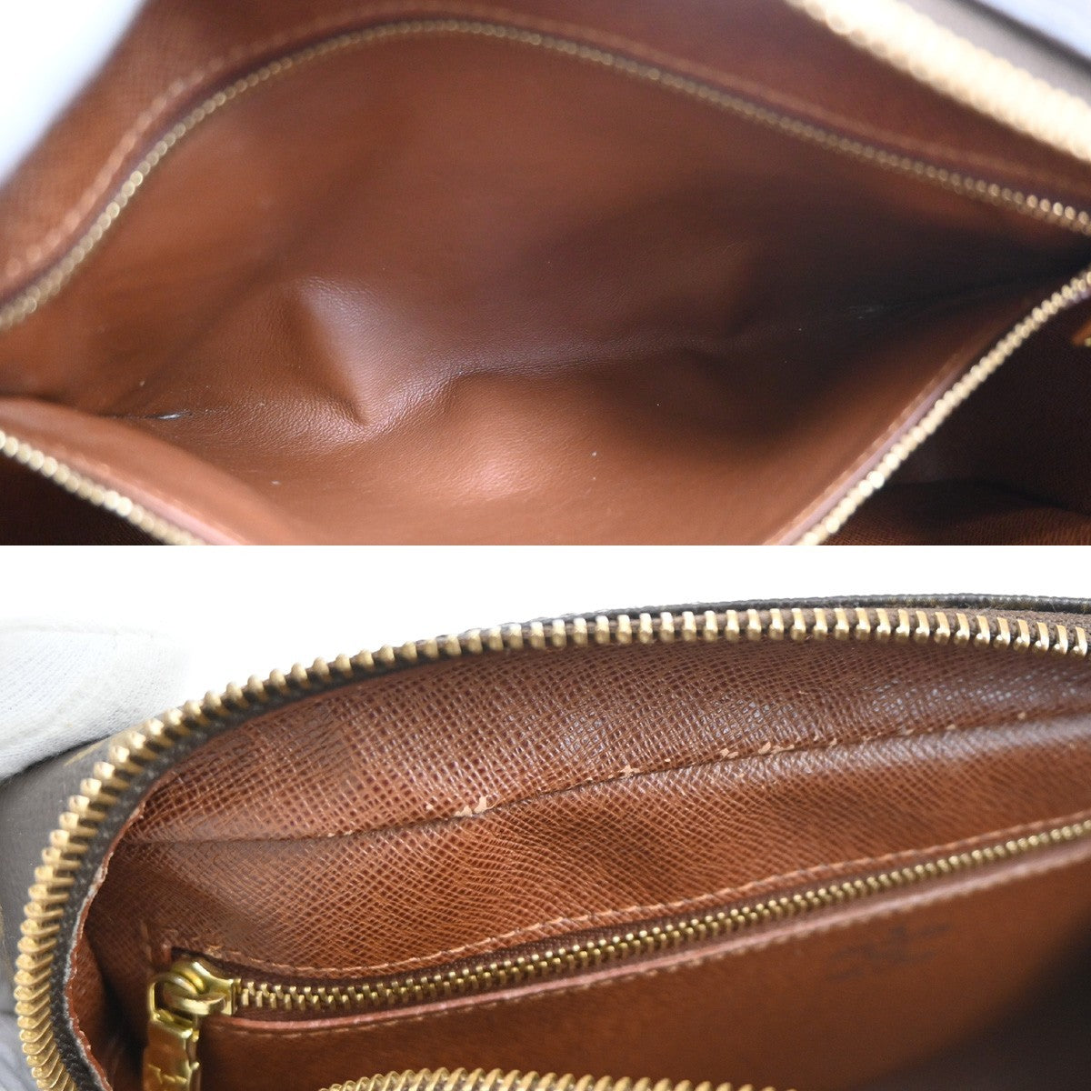LOUIS VUITTON Trocadero 27 Shoulder Bag Monogram Leather Brown M51274 33SA141