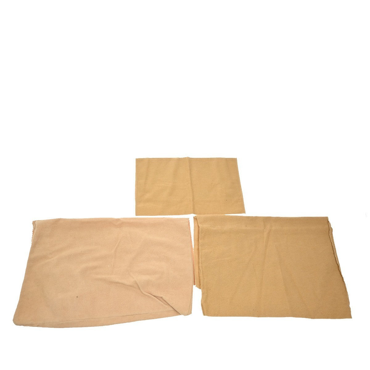 LOUIS VUITTON Logo 11 Set Drawstring Dust Bag Canvas Cotton Beige Brown 09KB577