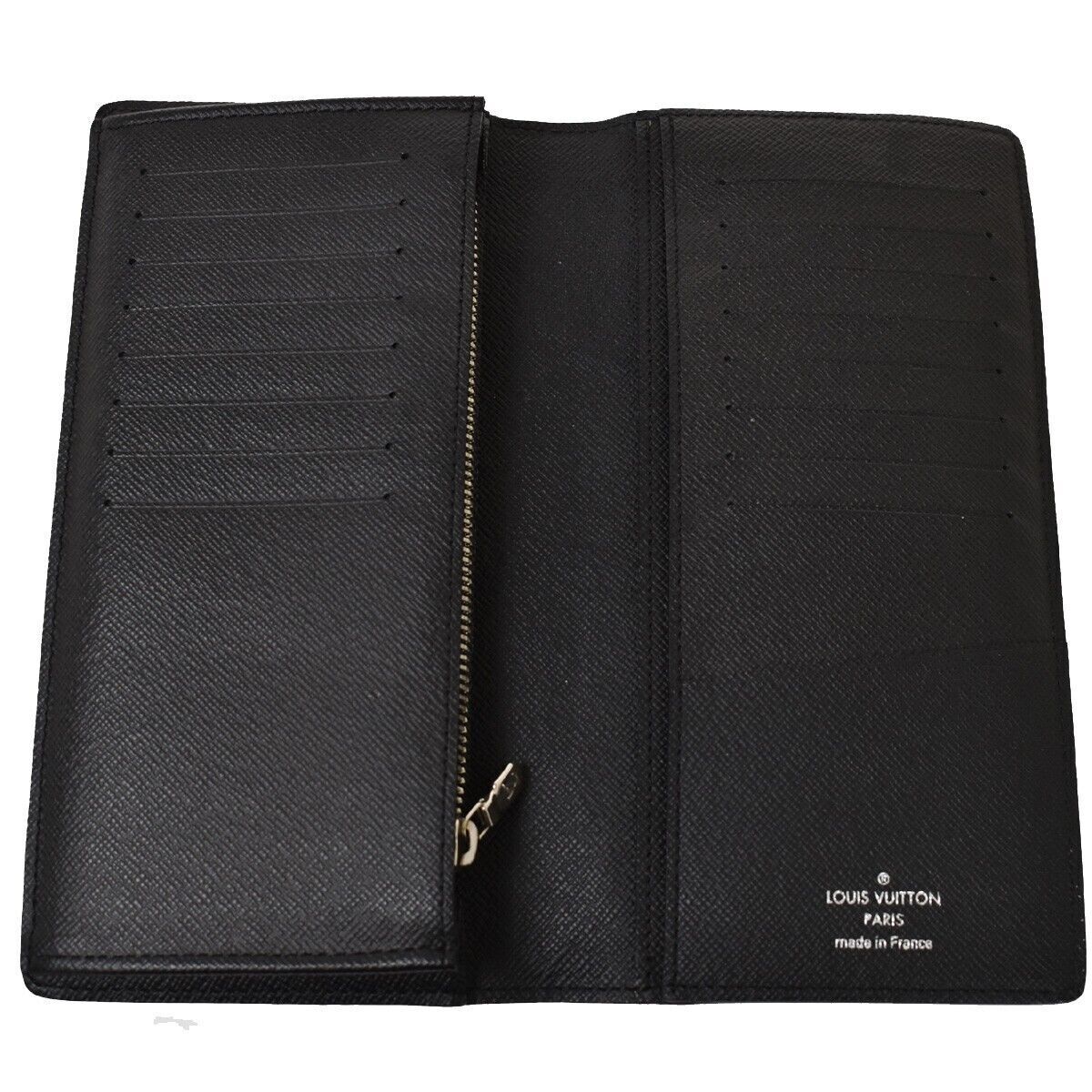 LOUIS VUITTON Portefeuille Brazza Wallet Bifold Damier Graphite N62665 35YC257