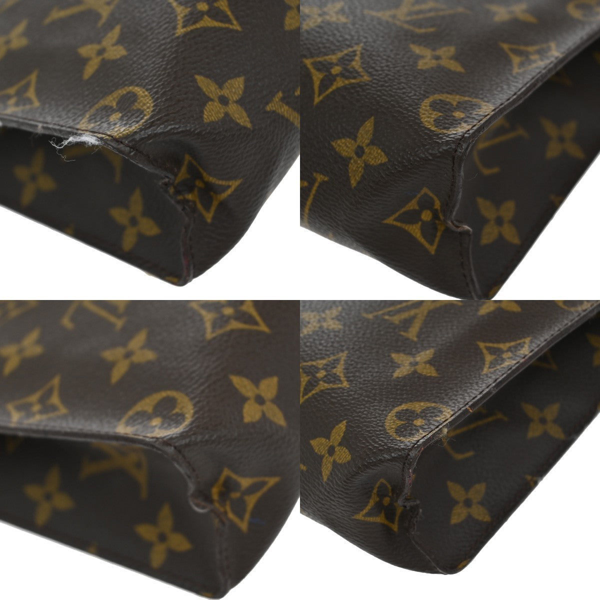 LOUIS VUITTON Poche Toilette 26 Clutch Hand Bag Monogram Leather M47542 67EG006