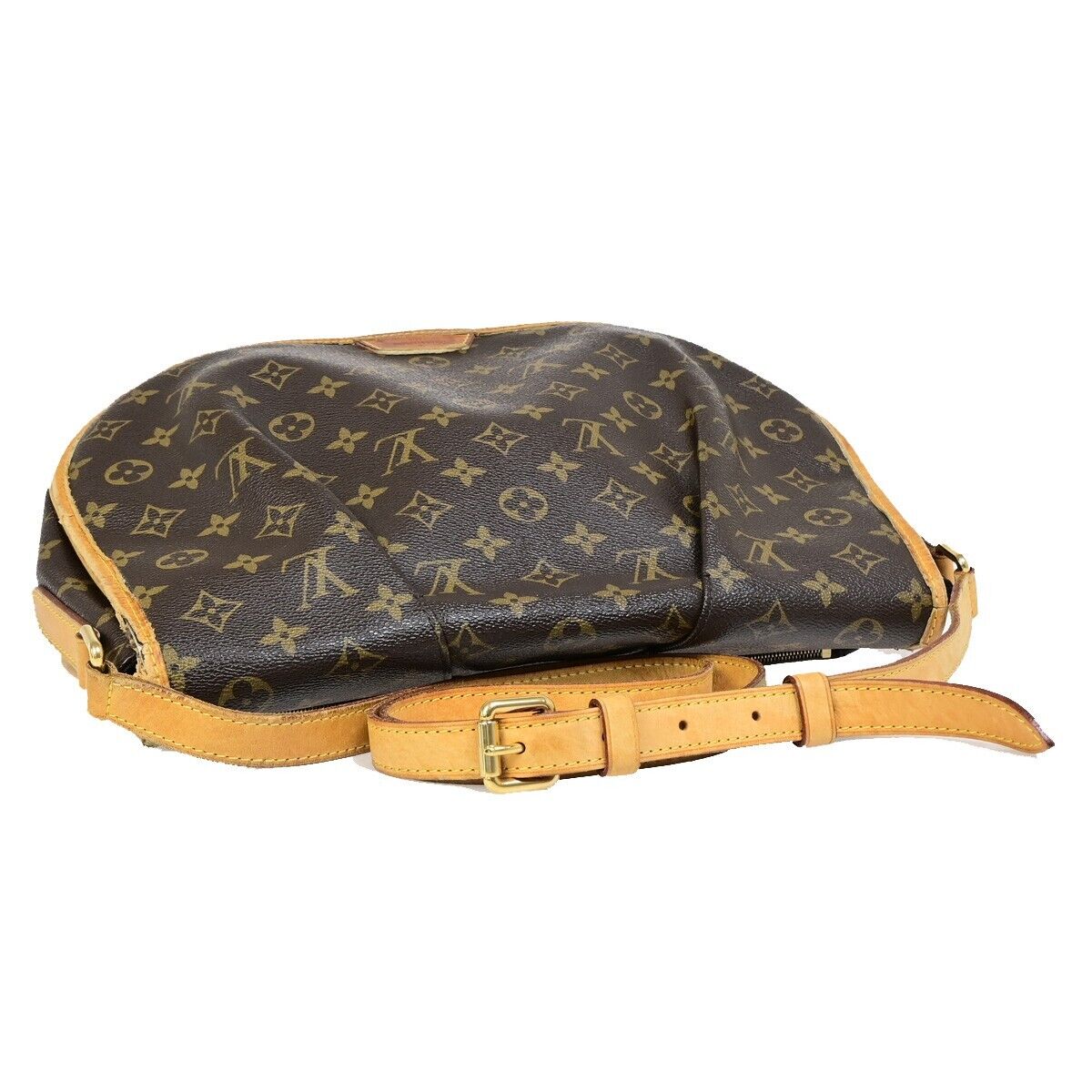LOUIS VUITTON Menilmontant MM Shoulder Bag Monogram Leather BN M40473 80EB597