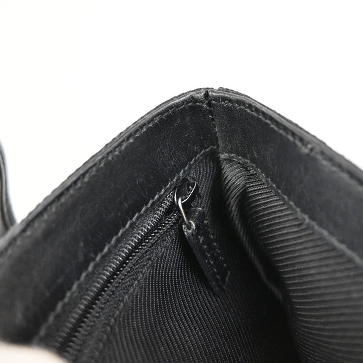 GUCCI GG Pattern Mini Belt Bag Waist Pouch Canvas Black SHW Italy 36DA132
