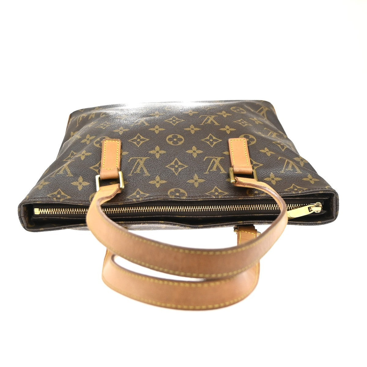 LOUIS VUITTON Cabas Piano Shoulder Bag Monogram Leather Brown M51148 16MA253