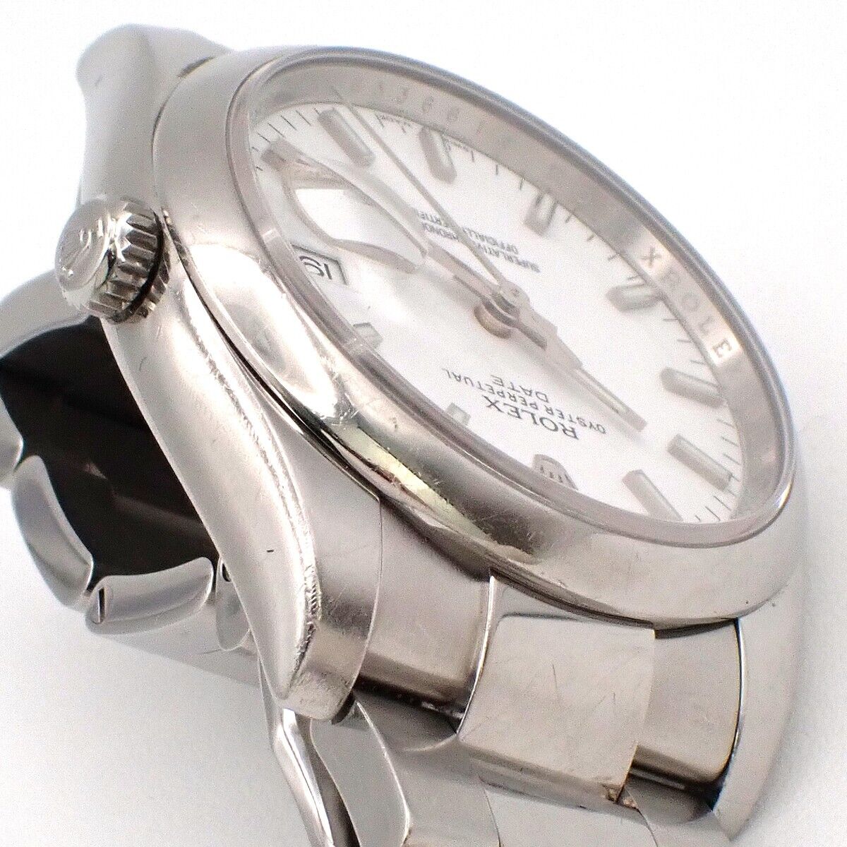 ROLEX Oyster Perpetual Date Watch 115200 Automatic Stainless Steel SR 932RK556