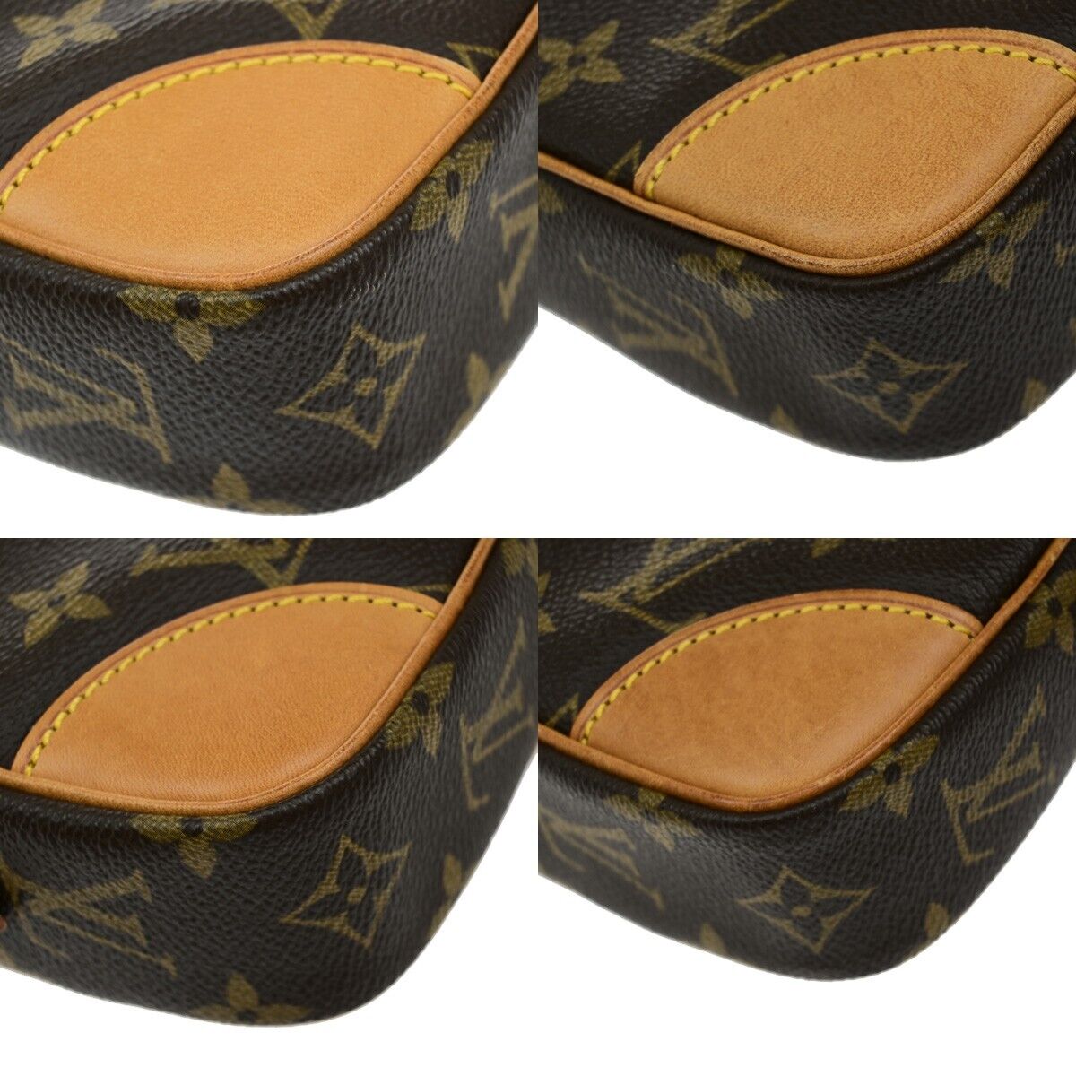 LOUIS VUITTON Marly Dragonne GM Clutch Hand Bag Monogram Brown M51825 87ED680