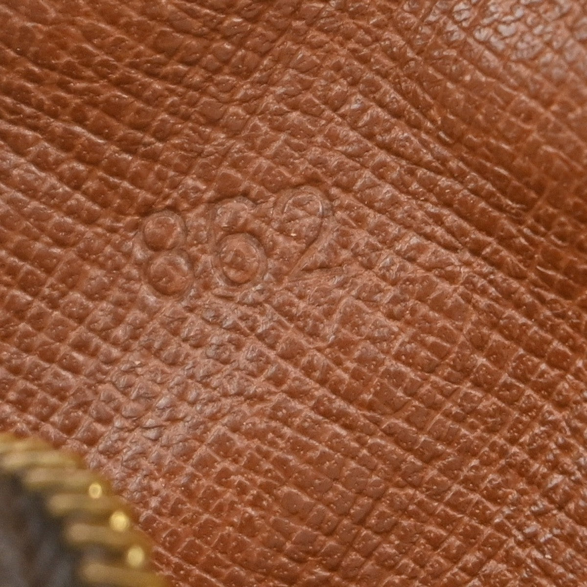LOUIS VUITTON Mini Amazon Shoulder Bag Monogram Leather Brown M45238 32EF908