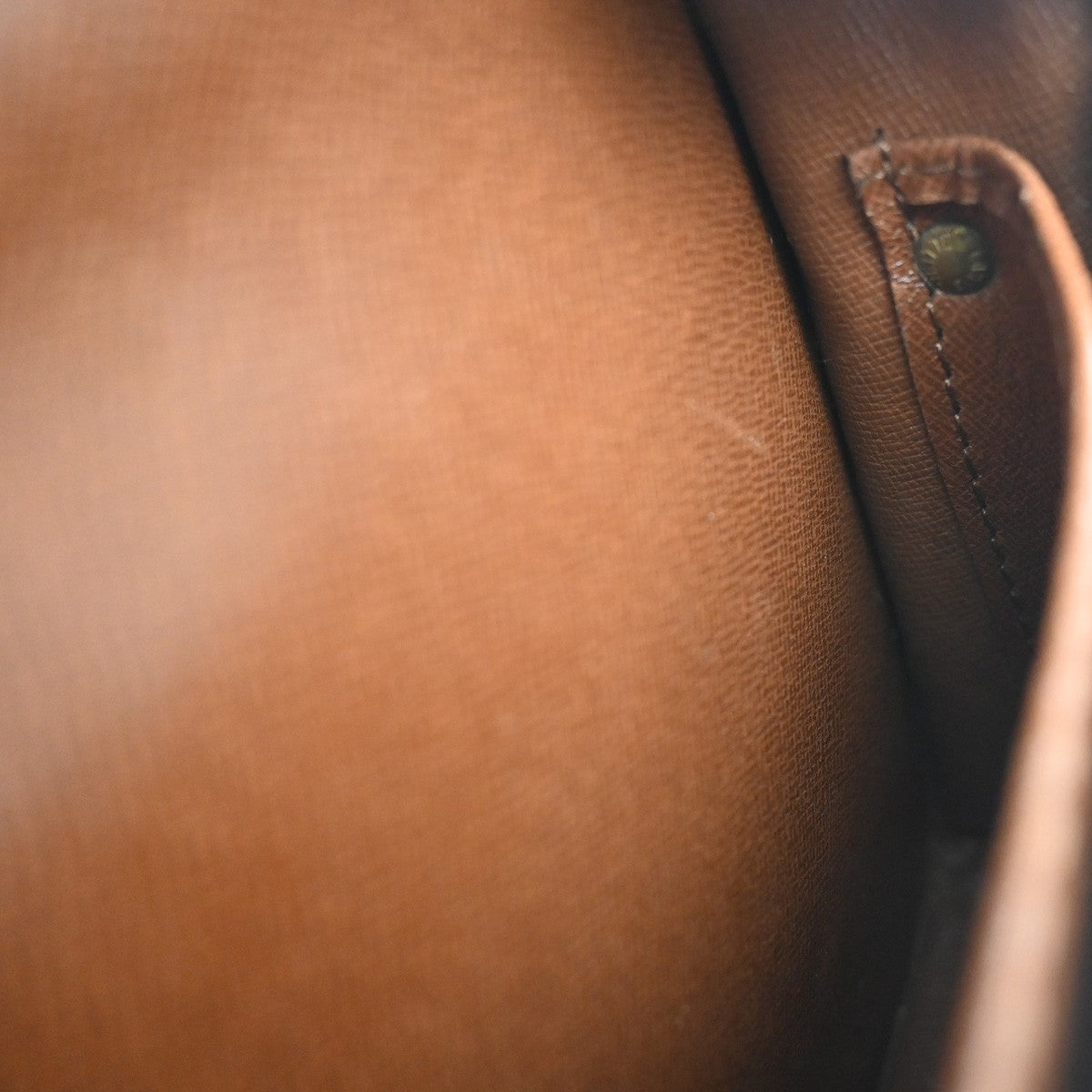LOUIS VUITTON Cartouchiere MM Shoulder Bag Monogram Leather Brown M51253 82KD042
