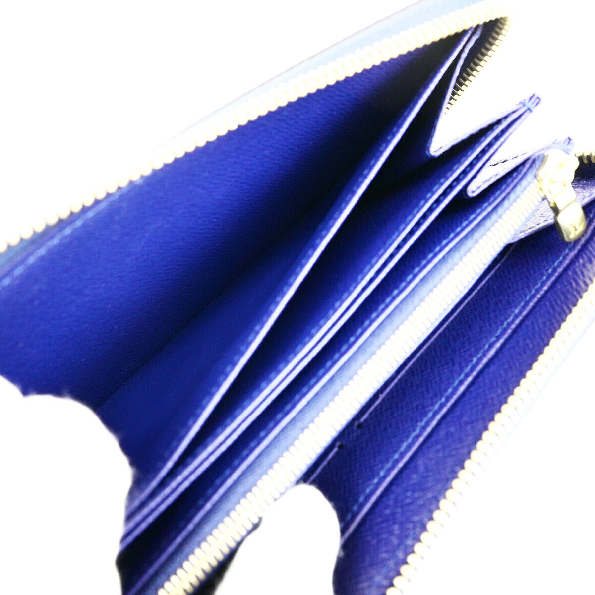 LOUIS VUITTON owl Night Bird Long Zippy Wallet Epi Leather Iris M42558 16RF193