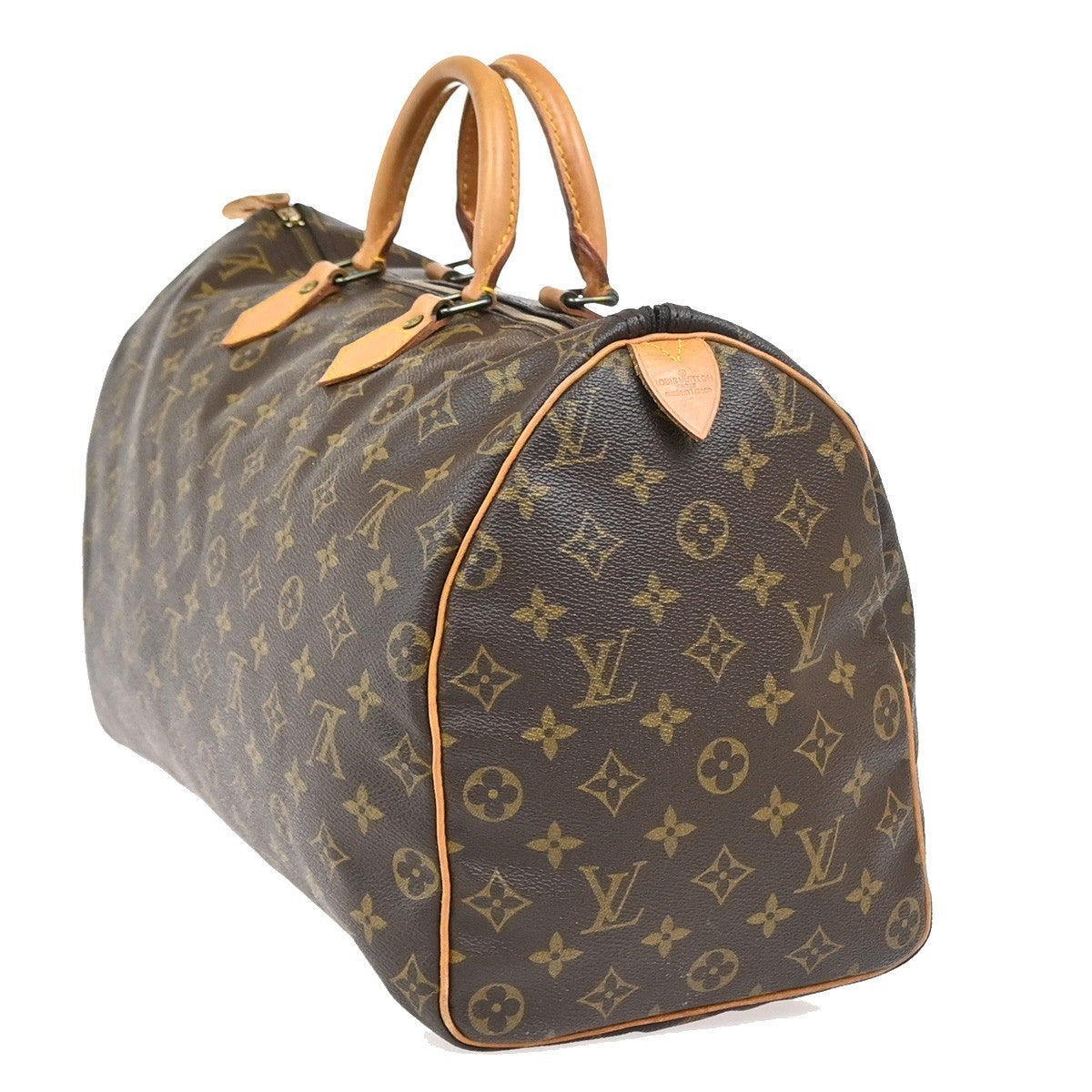 LOUIS VUITTON Speedy 40 Travel Hand Bag Monogram Leather Brown M41522 96YJ059