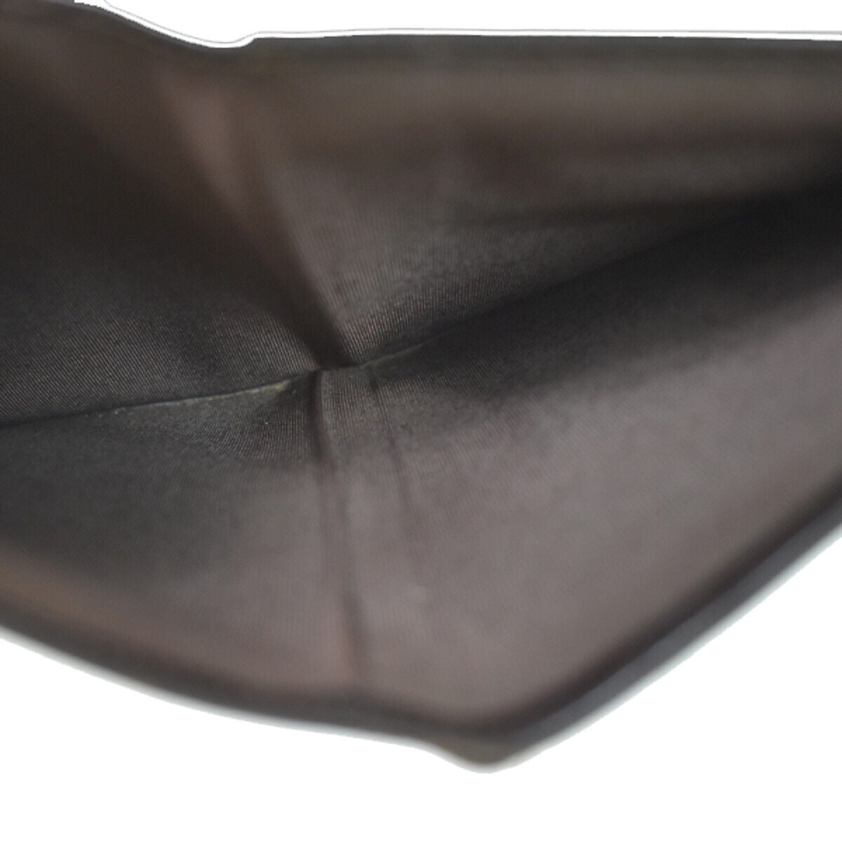 CHANEL CC Logo Long Bifold Wallet Purse Caviar Skin Leather Brown Spain 86RC723