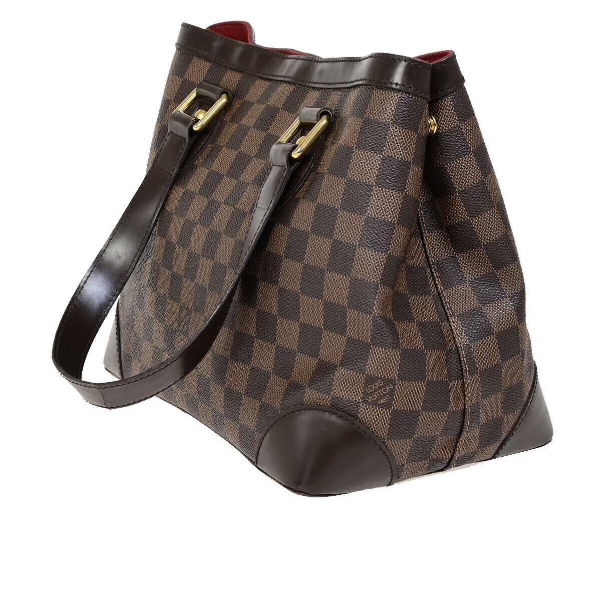 LOUIS VUITTON Hampstead PM Shoulder Bag Damier Ebene Leather BN N51205 18YE850