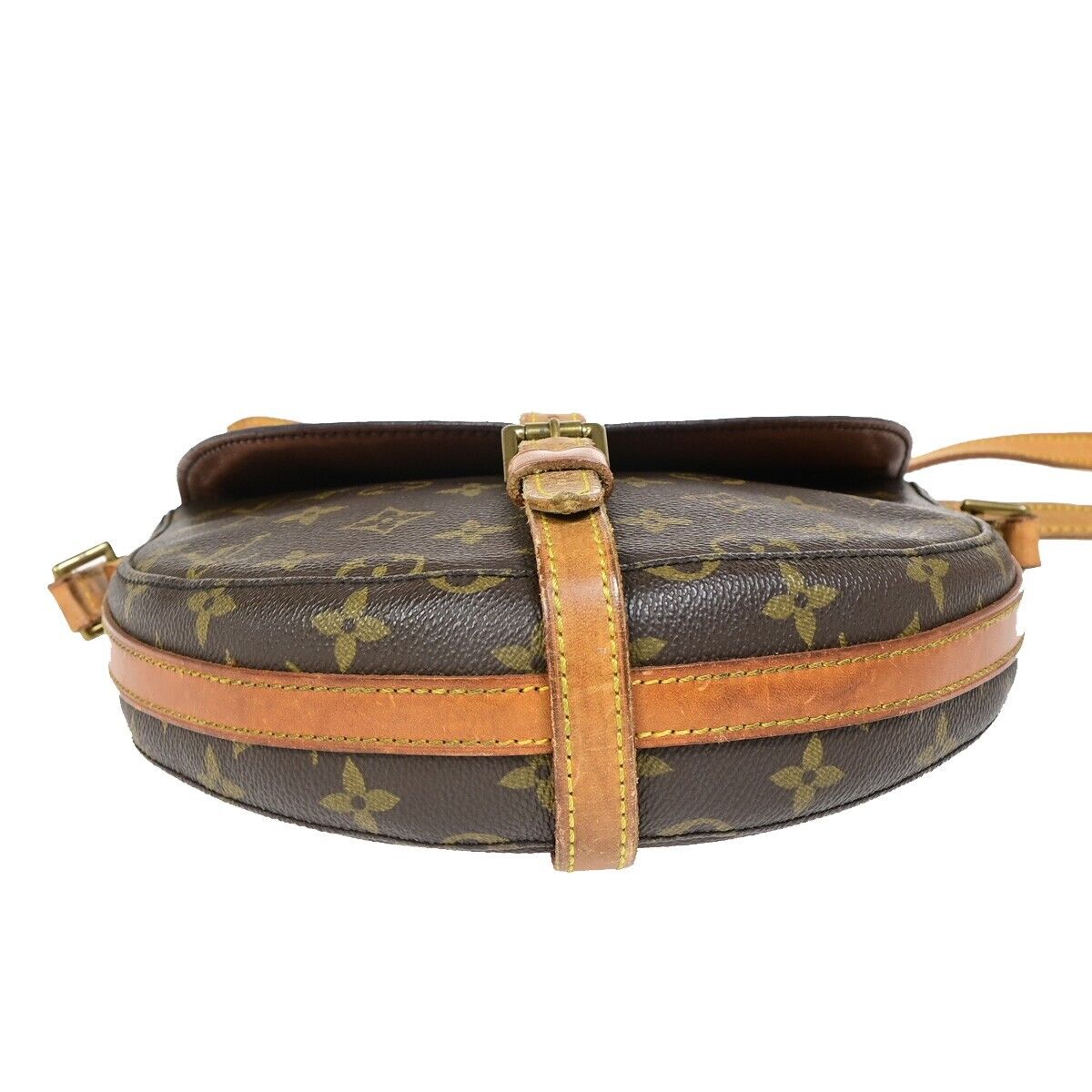 LOUIS VUITTONI Chantilly MM Shoulder Bag Monogram Leather Brown M51233 32FA606