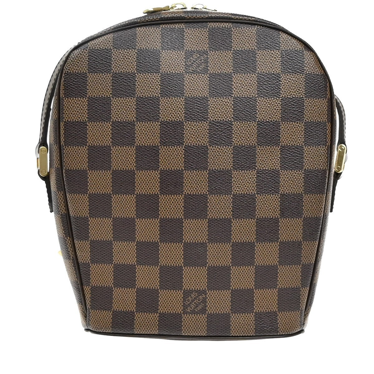 LOUIS VUITTON Ipanema PM Shoulder Bag Damier Ebene Leather Brown N51294 25EE275