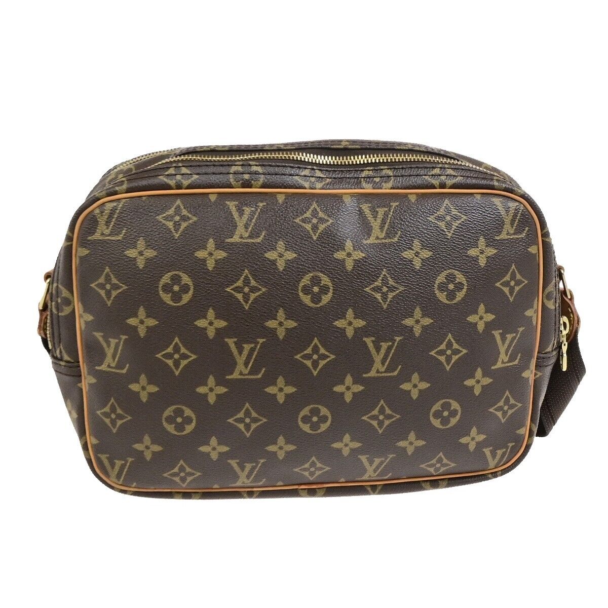 LOUIS VUITTON Reporter PM Crossbody Shoulder Bag Monogram Leather M45254 84FB402