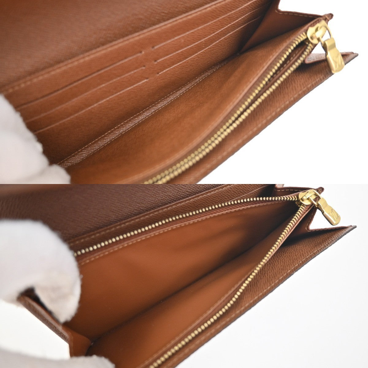 LOUIS VUITTON Portefeuille Sarah Long Wallet Monogram Leather BN M61734 88RQ010