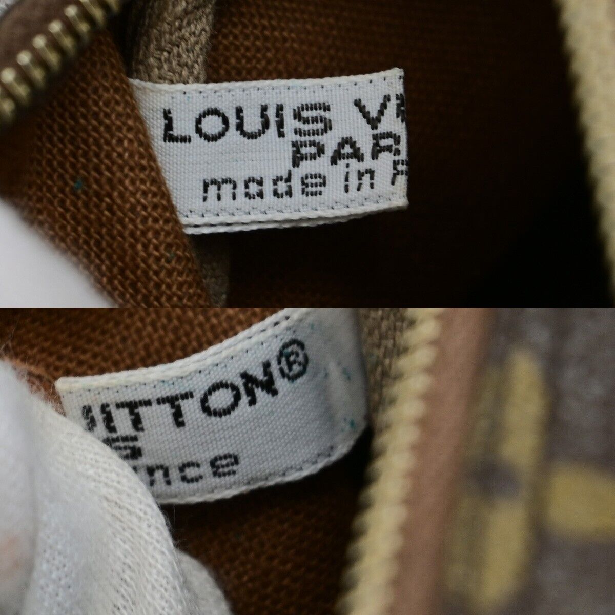 LOUIS VUITTON Mini Speedy Hand Bag Monogram Leather Brown M41534 32ED956