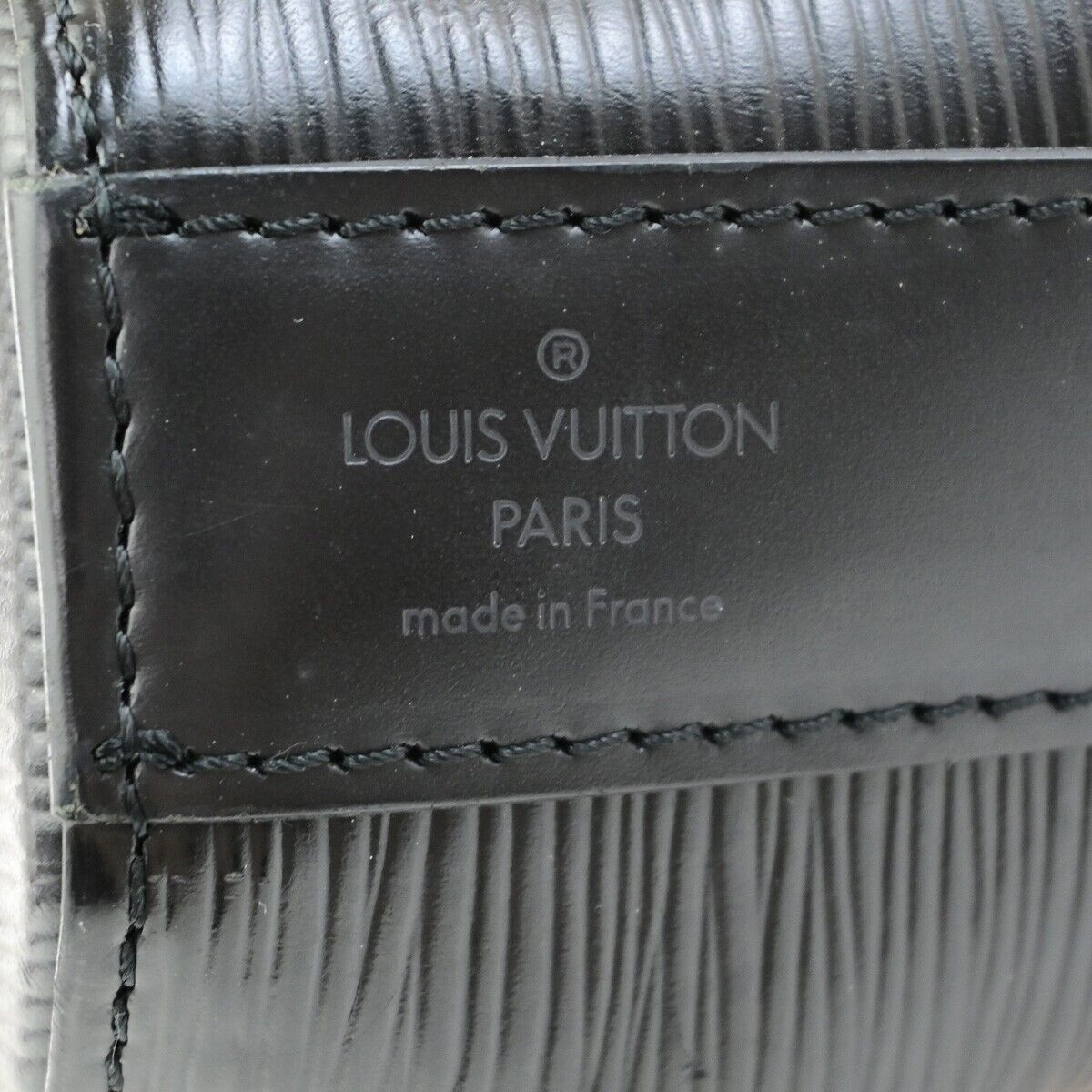 LOUIS VUITTON LV Sac De Paul GM Shoulder Bag Epi Leather Black M80155 80EC981