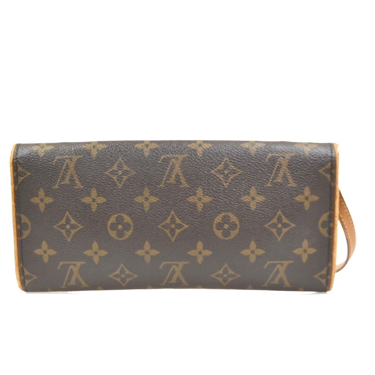 LOUIS VUITTON Pochette Twin GM 2Way Shoulder Bag Monogram Brown M51852 36MA599