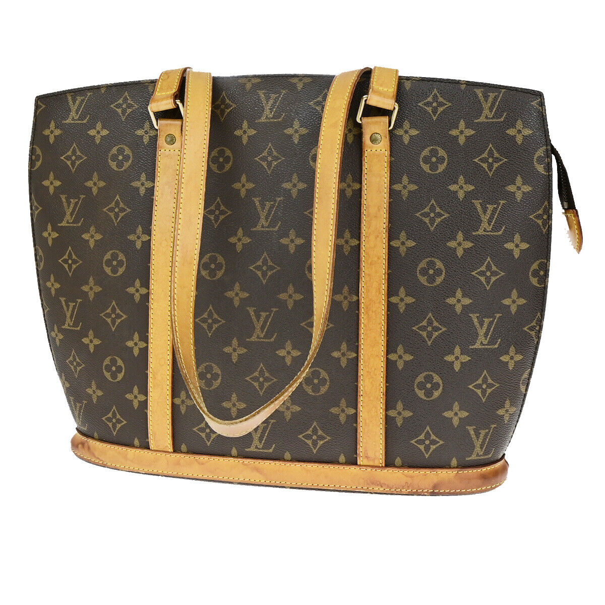 LOUIS VUITTON Babylone Shoulder Bag Monogram Leather Brown France M51102 83YG587
