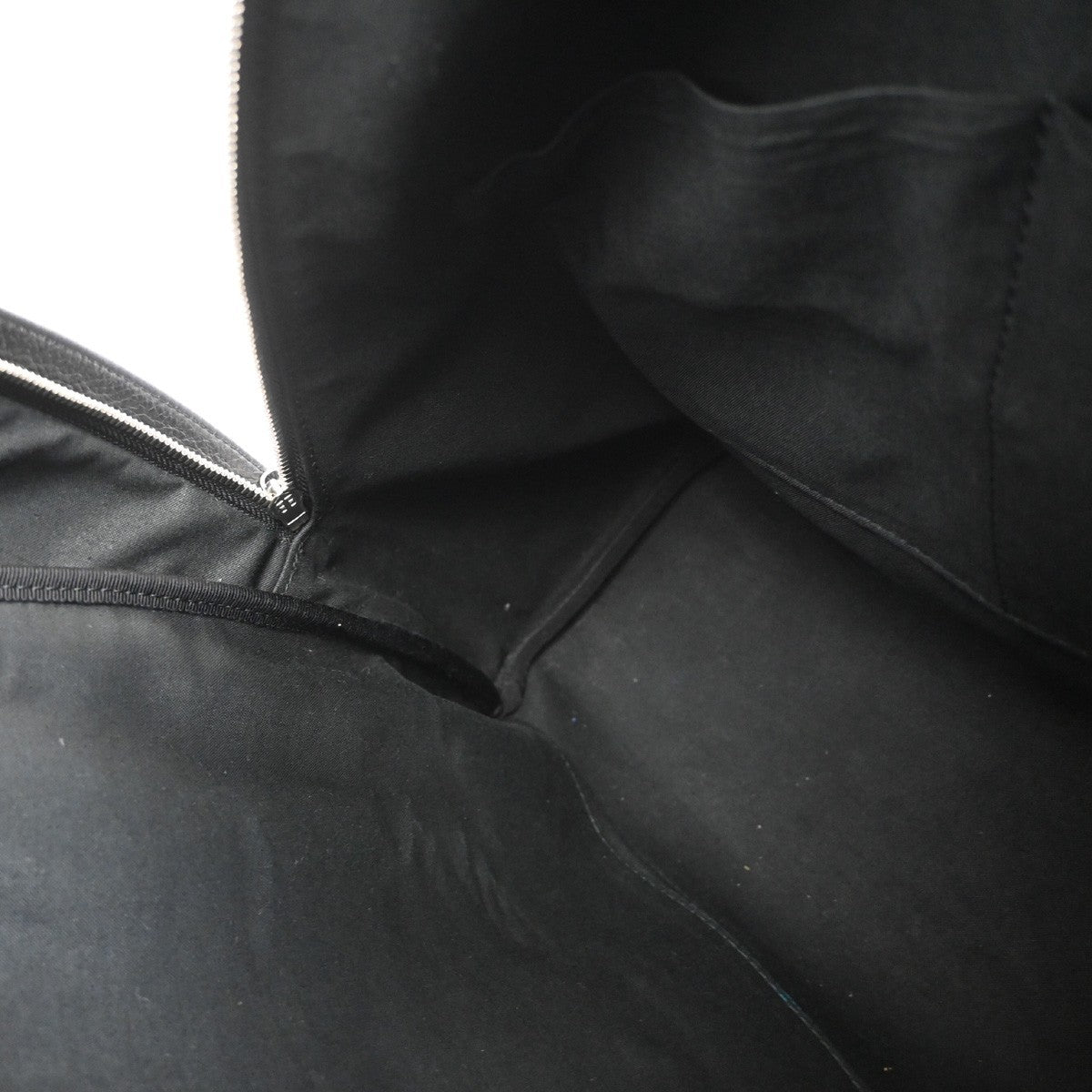 BALENCIAGA Logo Everyday Backpack Bag Leather Black SHW Italy 50RL527