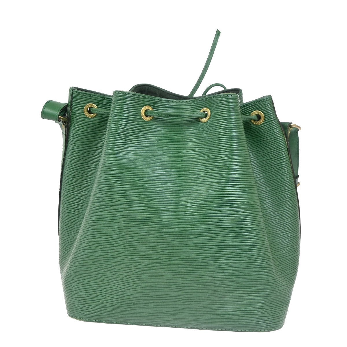 LOUIS VUITTON Petit Noe Drawstring Shoulder Bag Epi Leather Green M44104 88ZA318