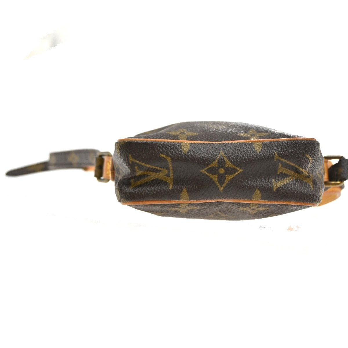 LOUIS VUITTON LV Mini Danube Shoulder Bag Monogram Leather Brown M45268 34CA467