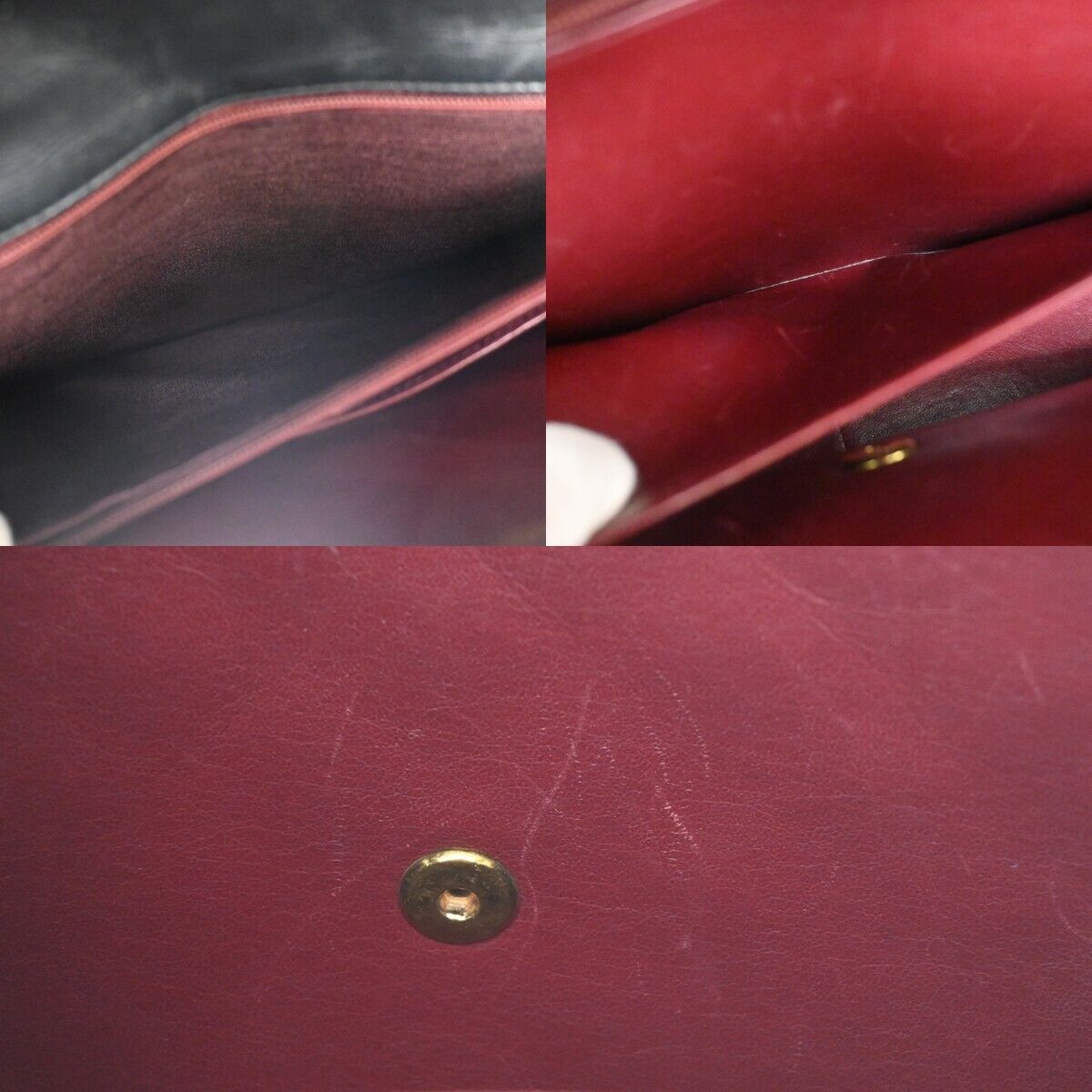 CHANEL CC Maxi Jumbo Matelasse 34 Chain Shoulder Bag Leather Black GHW 859RH997