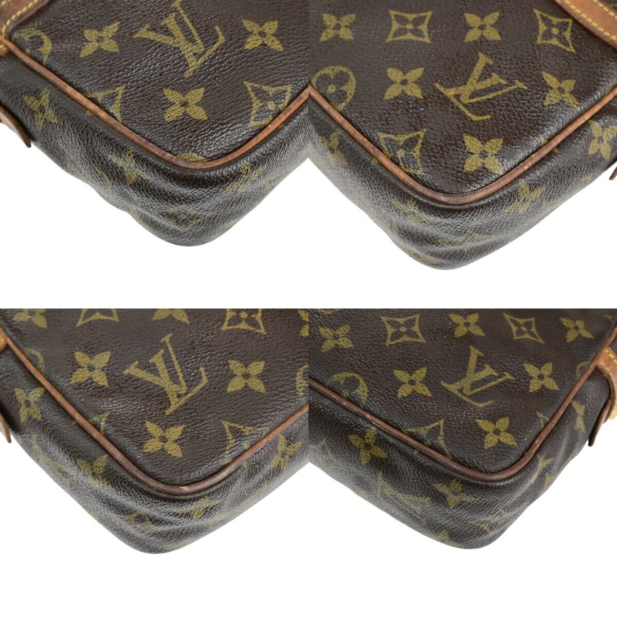 LOUIS VUITTON Compiegne 23 Clutch Hand Bag Monogram Leather Brown M51847 63FA723