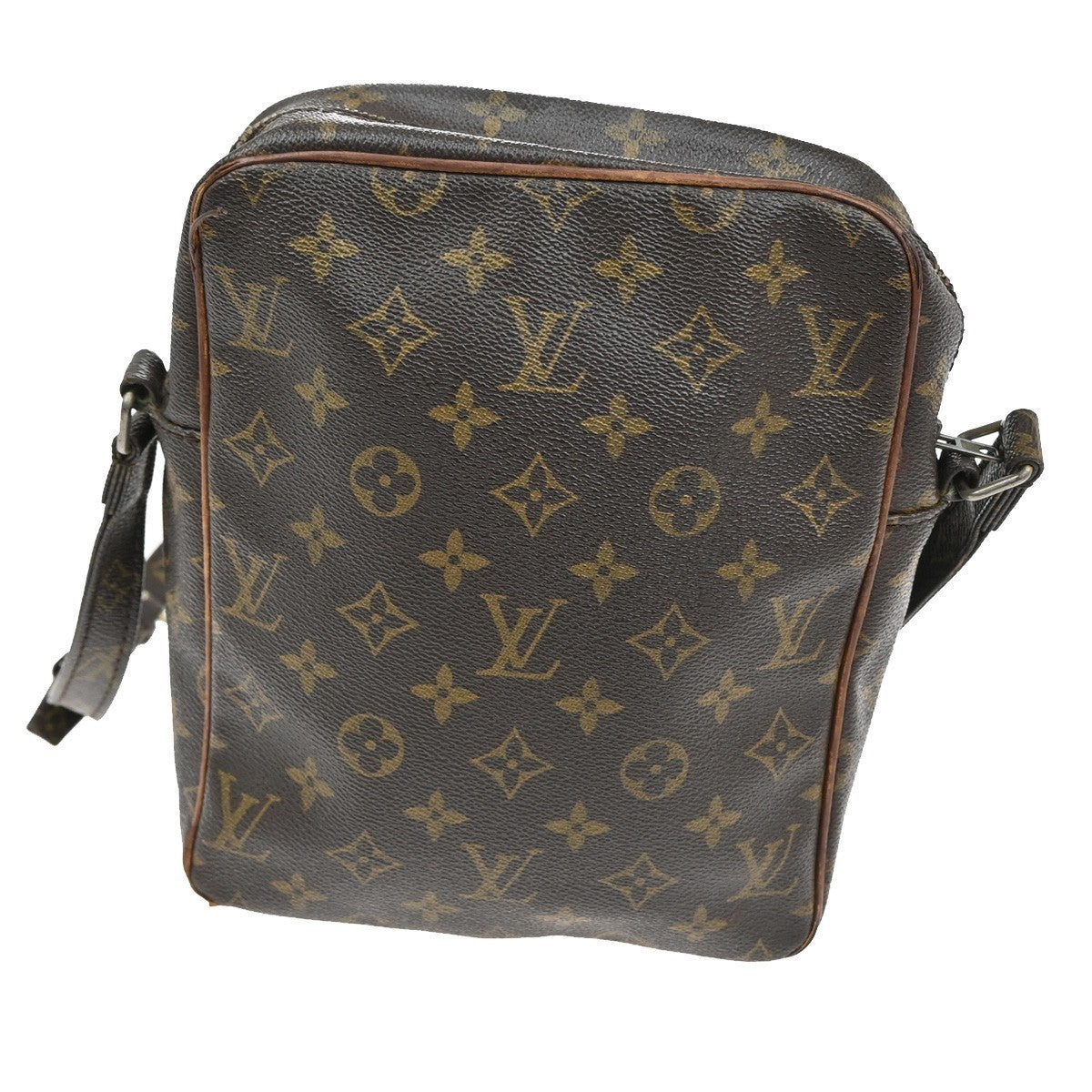 LOUIS VUITTON Petit Marceau Shoulder Bag Monogram Leather Brown M40264 62KB832