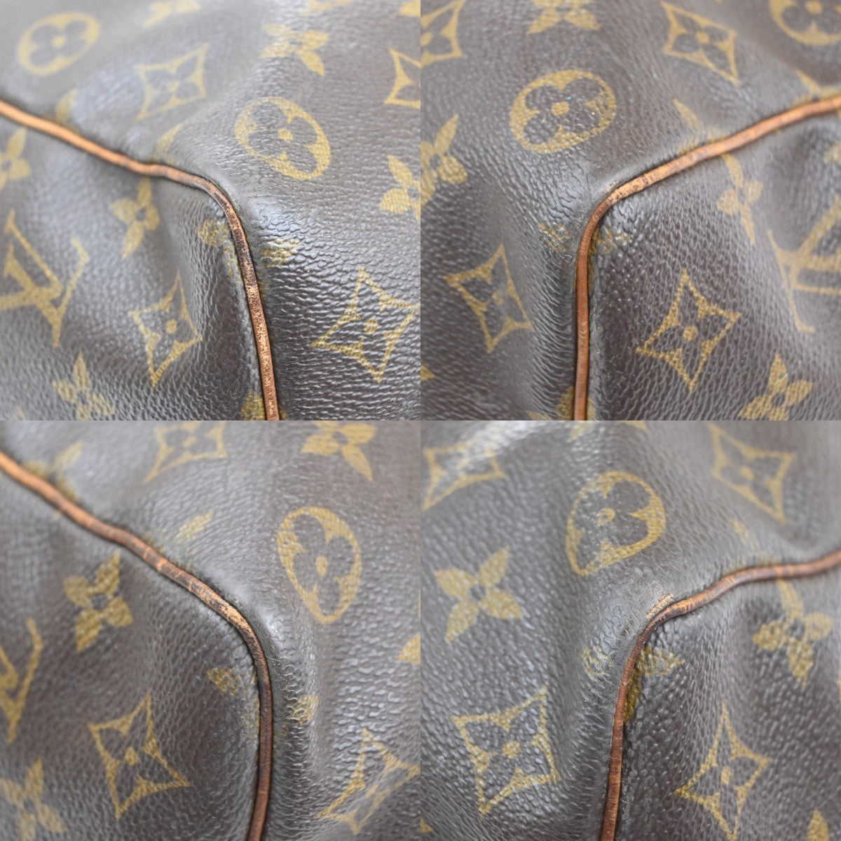 LOUIS VUITTON Keepall 50 Travel Hand Bag Monogram Leather Brown M41426 84MA513