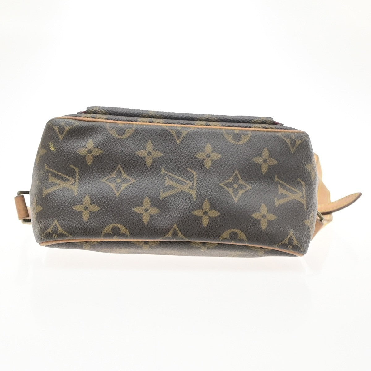 LOUIS VUITTON Viva Cite PM Shoulder Bag Monogram Leather Brown M51165 89SA190