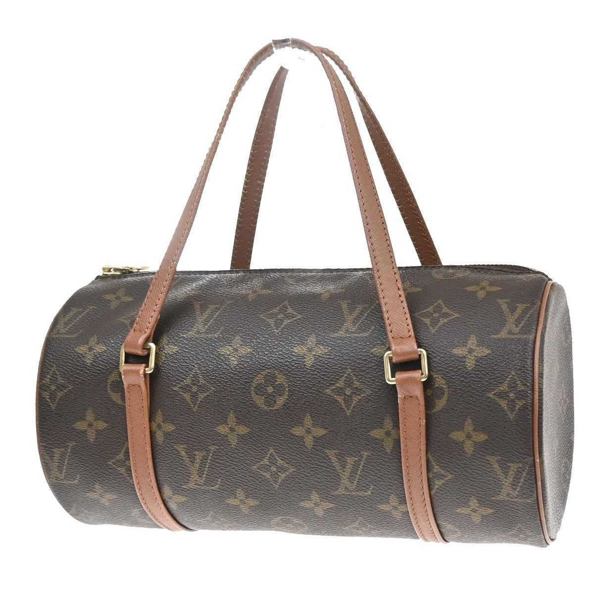 LOUIS VUITTON PAPILLON 26 Hand Bag Monogram Leather Brown France M51366 77YJ218
