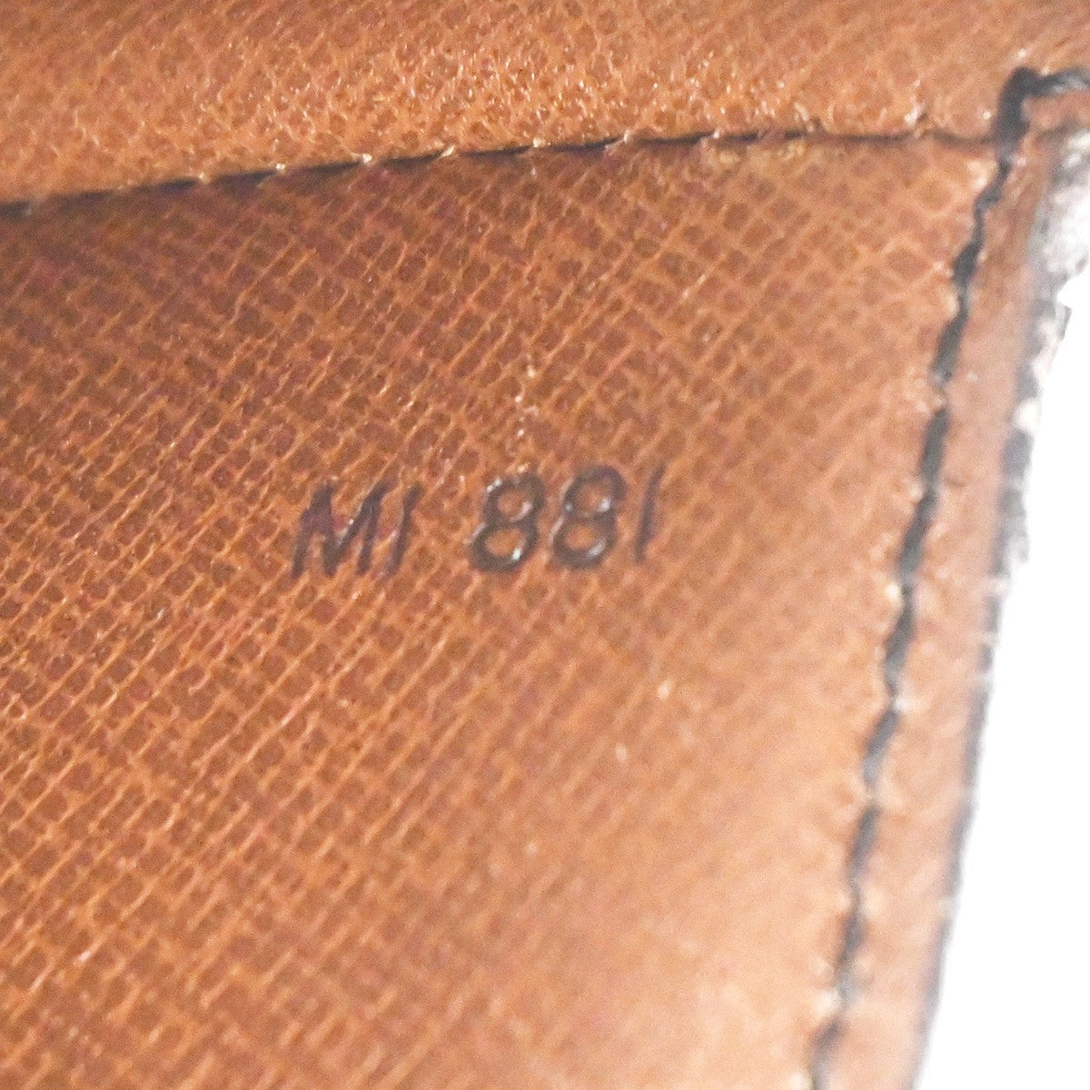 LOUIS VUITTON Saint Cloud MM Shoulder Bag Monogram Leather Brown M51243 36TA324