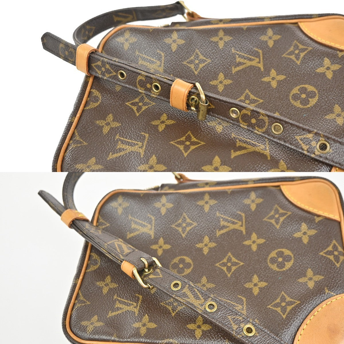 LOUIS VUITTON Amazon Crossbody Shoulder Bag Monogram Leather BN M45236 72KD017