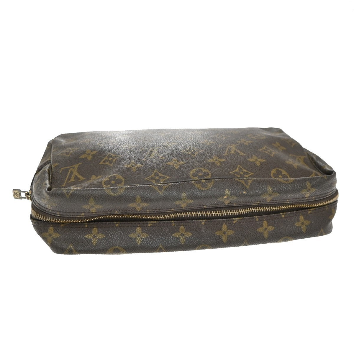 LOUIS VUITTON Trousse Toilette 28 Clutch Hand Bag Monogram Brown M47522 67KP215