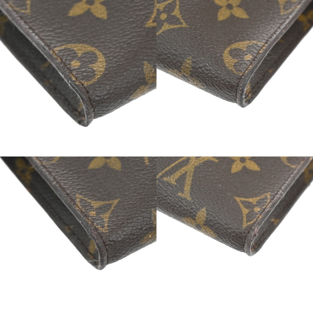 LOUIS VUITTON LV Bucket PM Clutch Pouch Bag Monogram Leather France 05MA351
