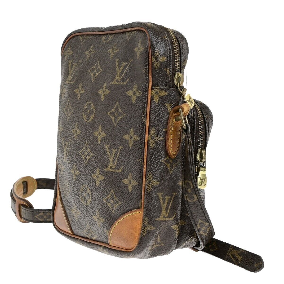 LOUIS VUITTON Amazon Crossbody Shoulder Bag Monogram Leather BN M45236 65SH901
