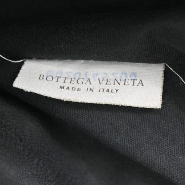 BOTTEGA VENETA Logo Intrecciato Shoulder Bag Leather Brown Italy 16CB034