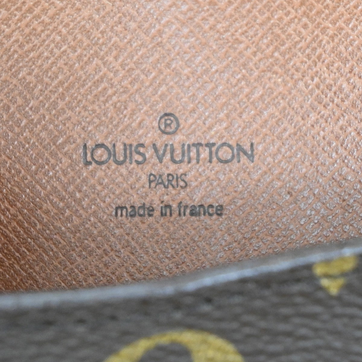 LOUIS VUITTON Saint Cloud MM Shoulder Bag Monogram Leather Brown M51243 31MA062