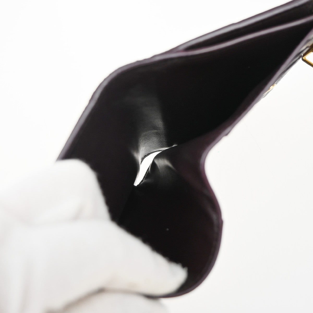 BOTTEGA VENETA Intrecciato Compact Bifold Wallet Leather Purple 39RF754