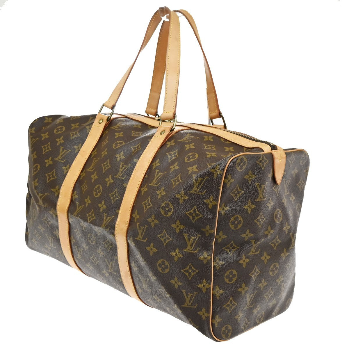 LOUIS VUITTON Sac Souple 45 Travel Hand Bag Monogram Leather BN M41624 72CA982