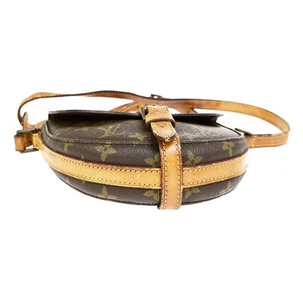 LOUIS VUITTON Chantilly PM Shoulder Bag Monogram Leather Brown M51234 69SJ463