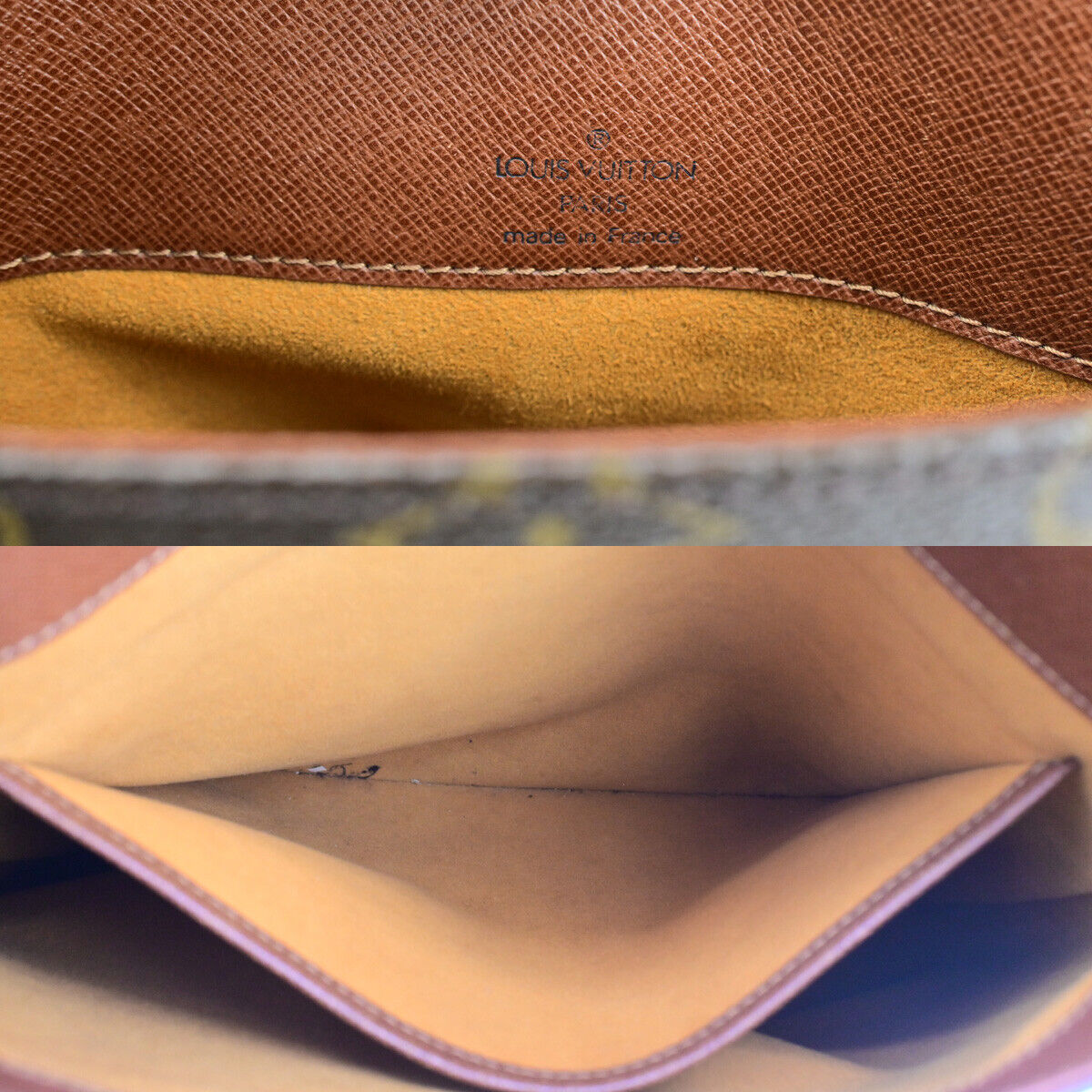 LOUIS VUITTON Musette Shoulder Bag Monogram Leather Brown France M51256 35YG516