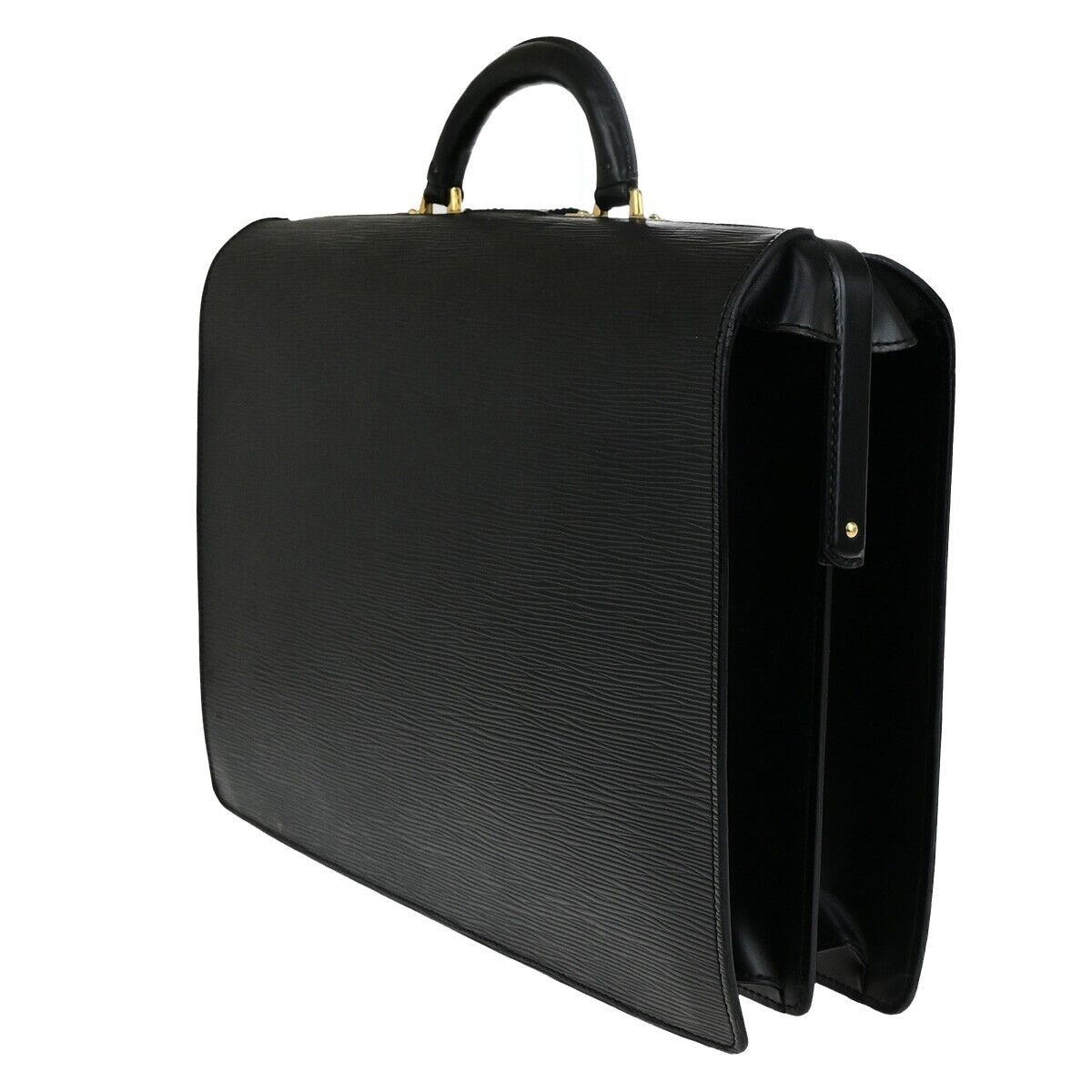 LOUIS VUITTON Serviette Fermoir Business Hand Bag Epi Leather BK M54352 65ED349