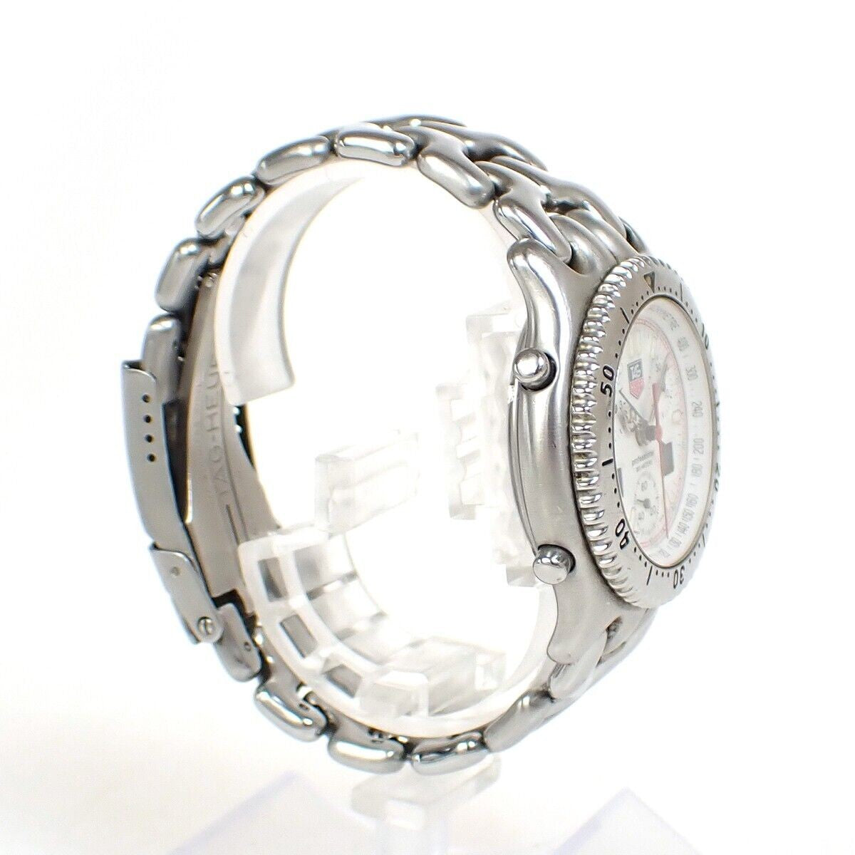 TAG HEUER Logo SEL Wrist watch CG1111-0 Quartz Stainless Steel Silver 71LC518